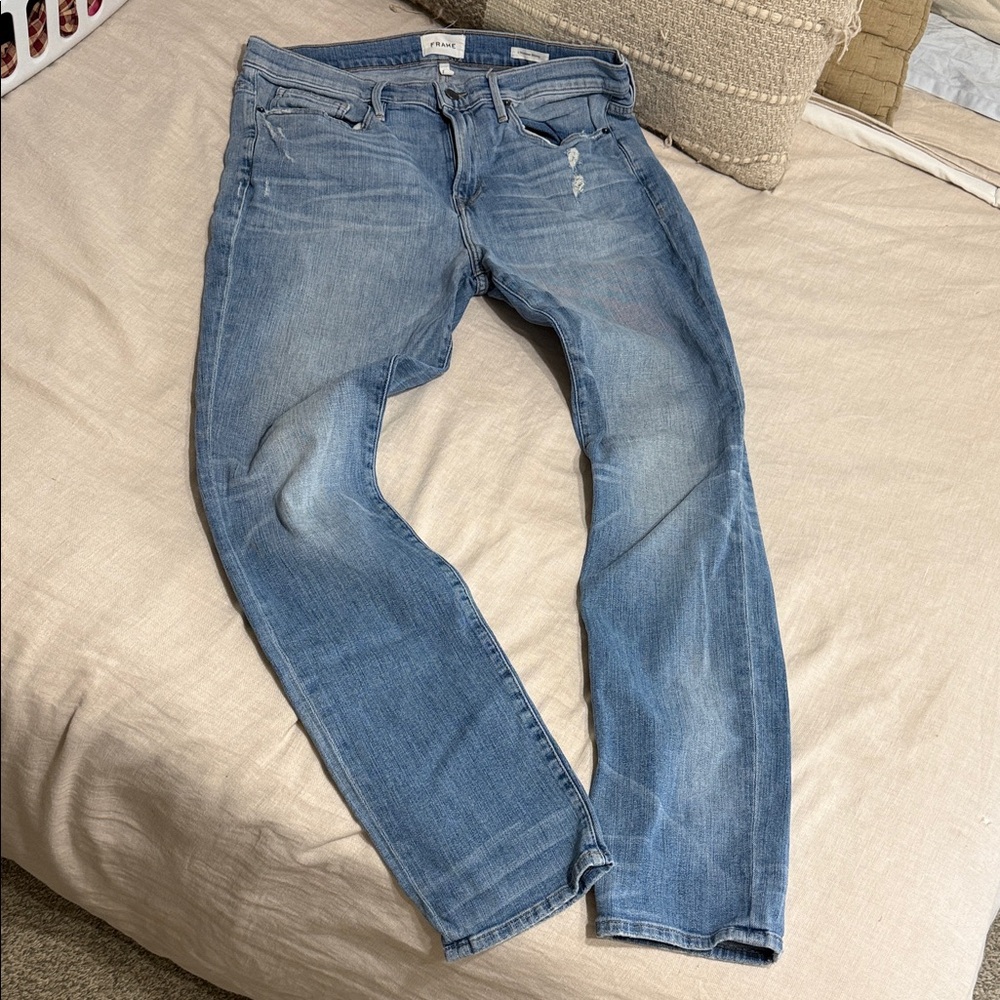 Frame Denim Light Blue Slim Jeans